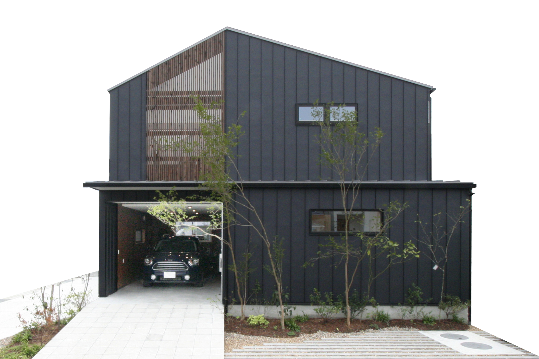 私たちが手掛けるコンセプトハウス Built In Garage Nakaniwa 高知の新築 注文住宅 自然素材の家